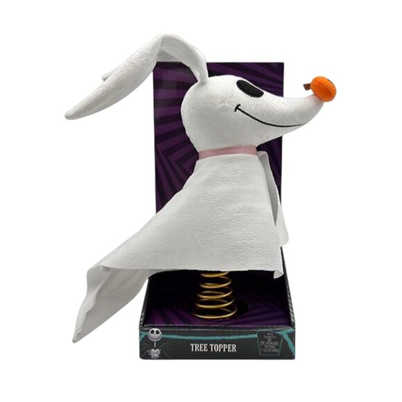 Nightmare Before Christmas Zero Dog Tree Topper 10' Plush Hard To Find Decor NEW - Picture 2 of 3